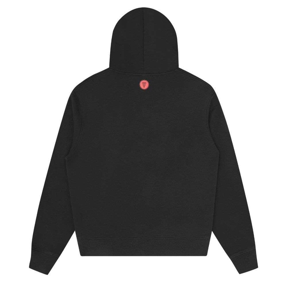 Small Running Dog Hoodie - Black