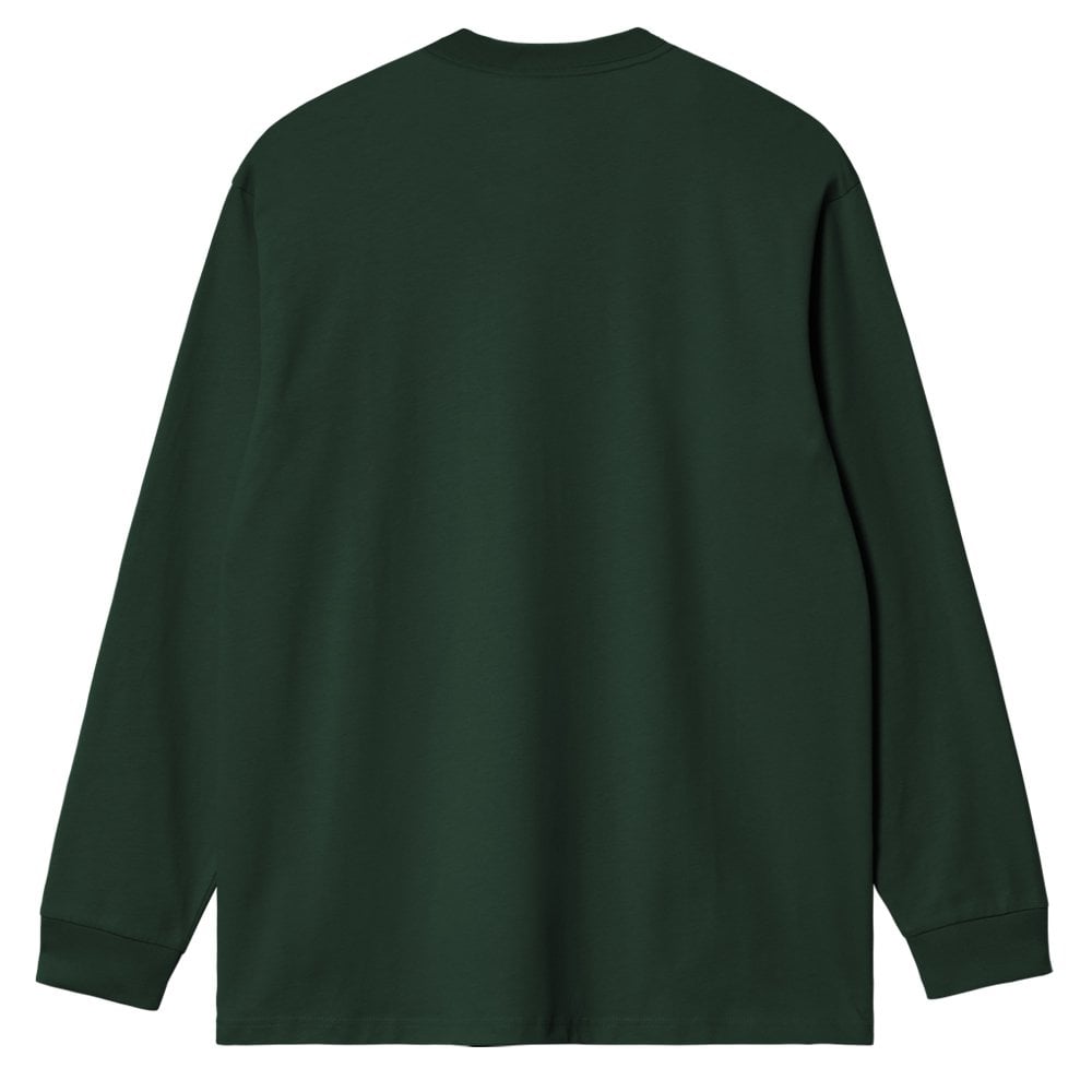 Organic American Long Sleeve T-Shirt - Conifer