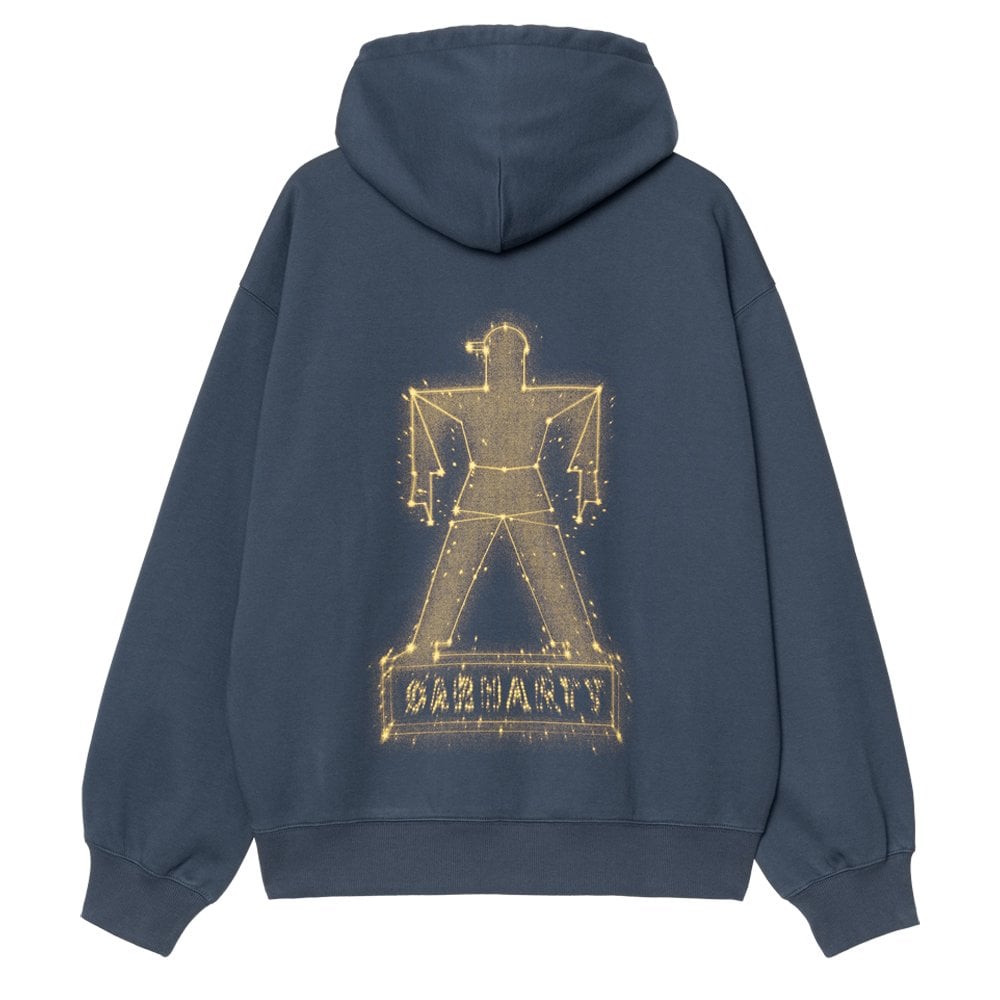 Hooded Stargazer Sweatshirt - Dusk Blu/Ylw