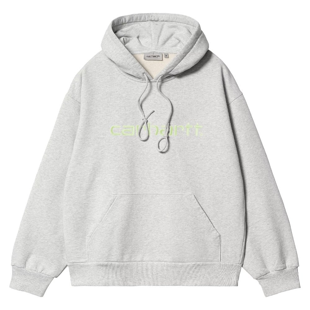 Hooded Carhartt Sweatshirt - Ash/Air Grn