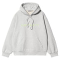 Hooded Carhartt Sweatshirt - Ash/Air Grn