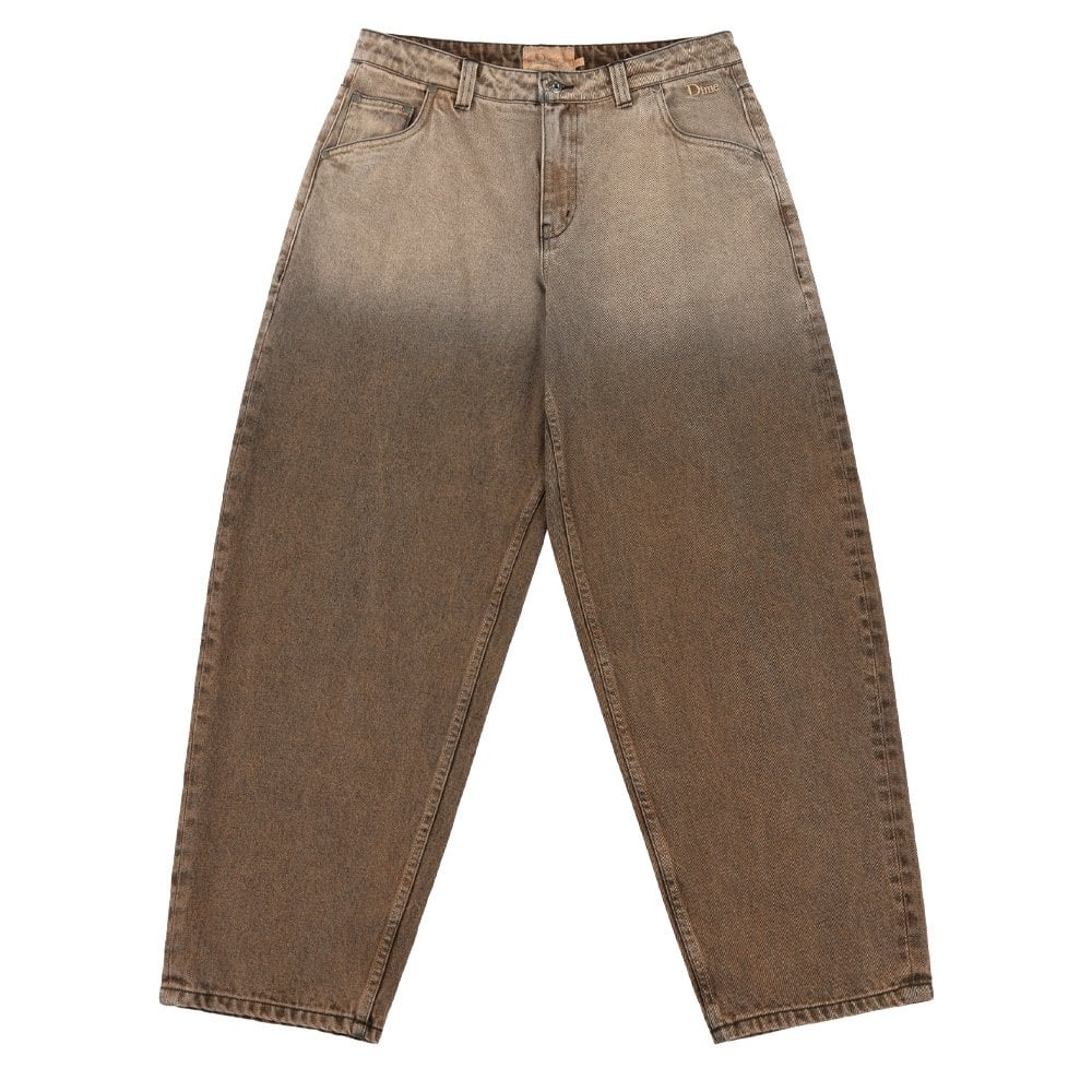 Classic Baggy Denim Pants - Dip Sand Brn