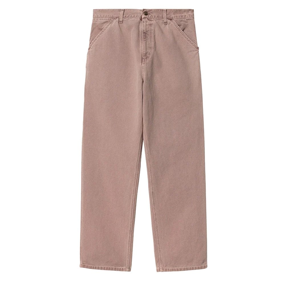 Single Knee Pant Organic Dearborn Canvas - Dk Plum Fade
