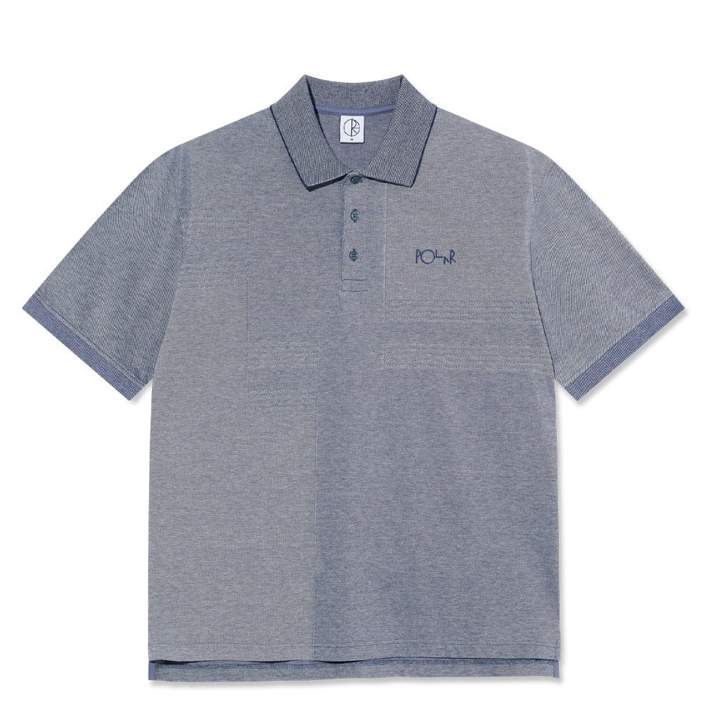 Surf Polo Shirt - Heather Blue