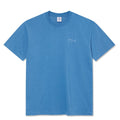 Contrast Stroke Logo T-Shirt - French Blue