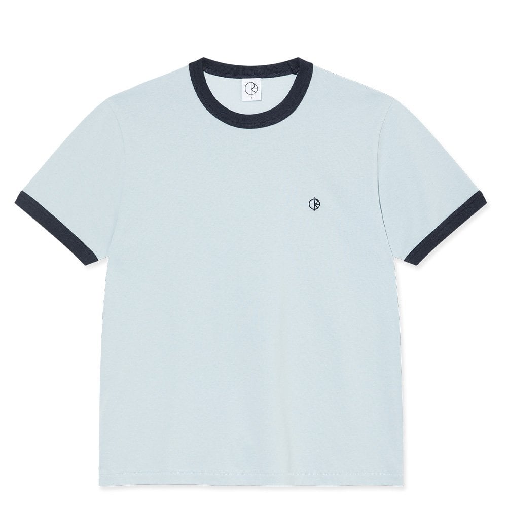 Ringer T-Shirt - Lt Blue/Navy