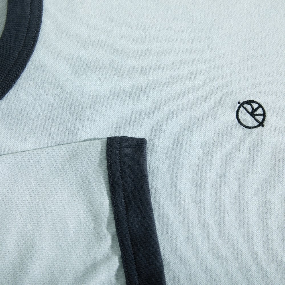Ringer T-Shirt - Lt Blue/Navy