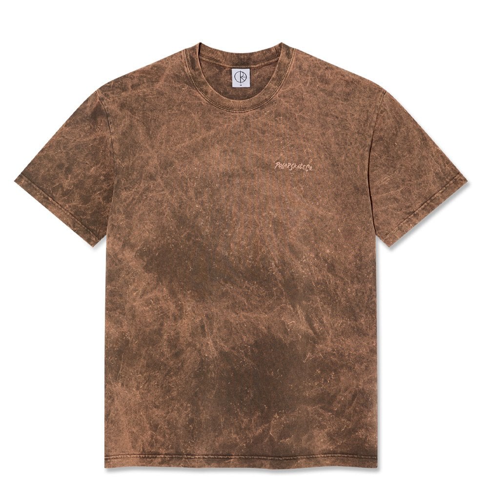 Surf Logo Acid T-Shirt - Brown