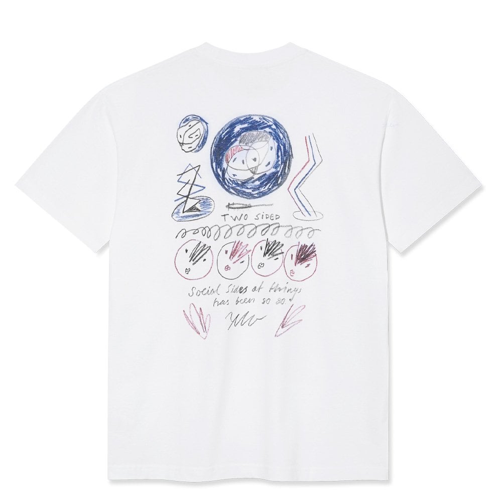 Social Side T-Shirt - White