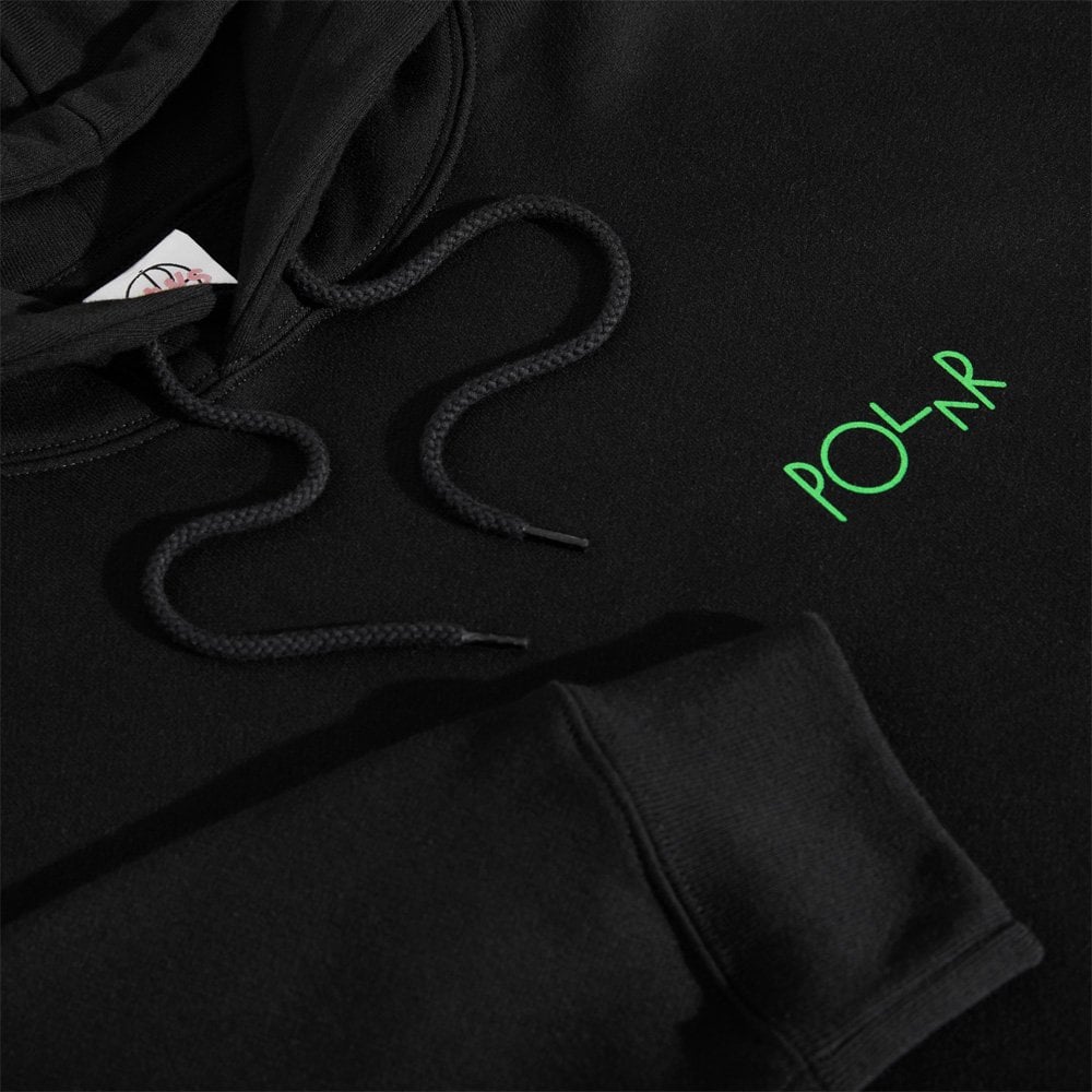 Ourselves Collage Fill Logo Hoodie - Black