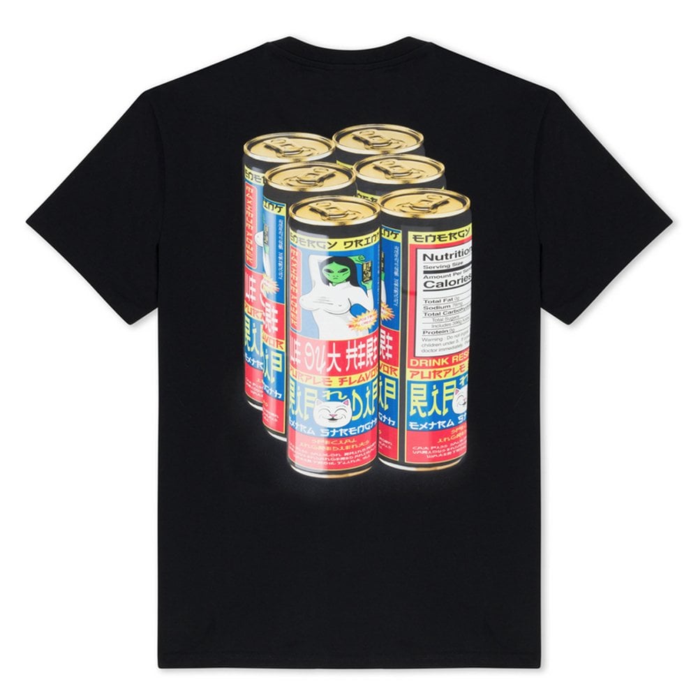 Nerms Cans T-Shirt - Black