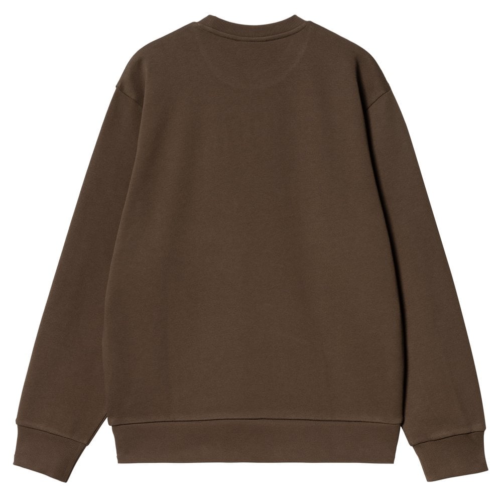 Script Embroidery Sweatshirt - Liberica/Sky