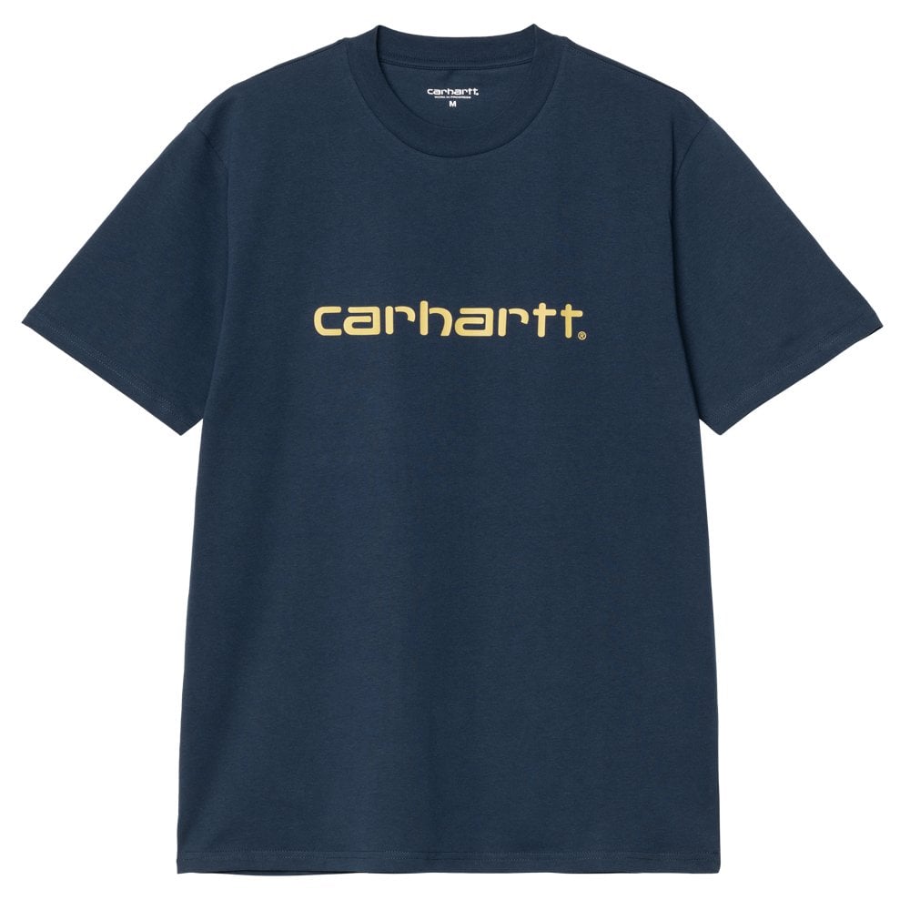Script T-Shirt - Ink/Air Yllw