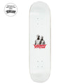 Pike Skateboard Deck - White