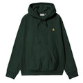 Hooded American Script Sweatshirt - Conifer