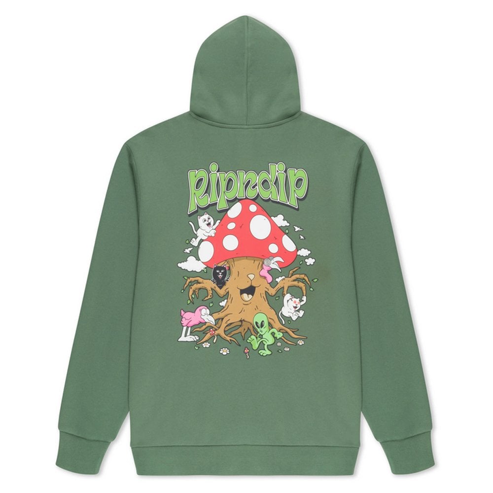 Playground Hoodie - Light Olive