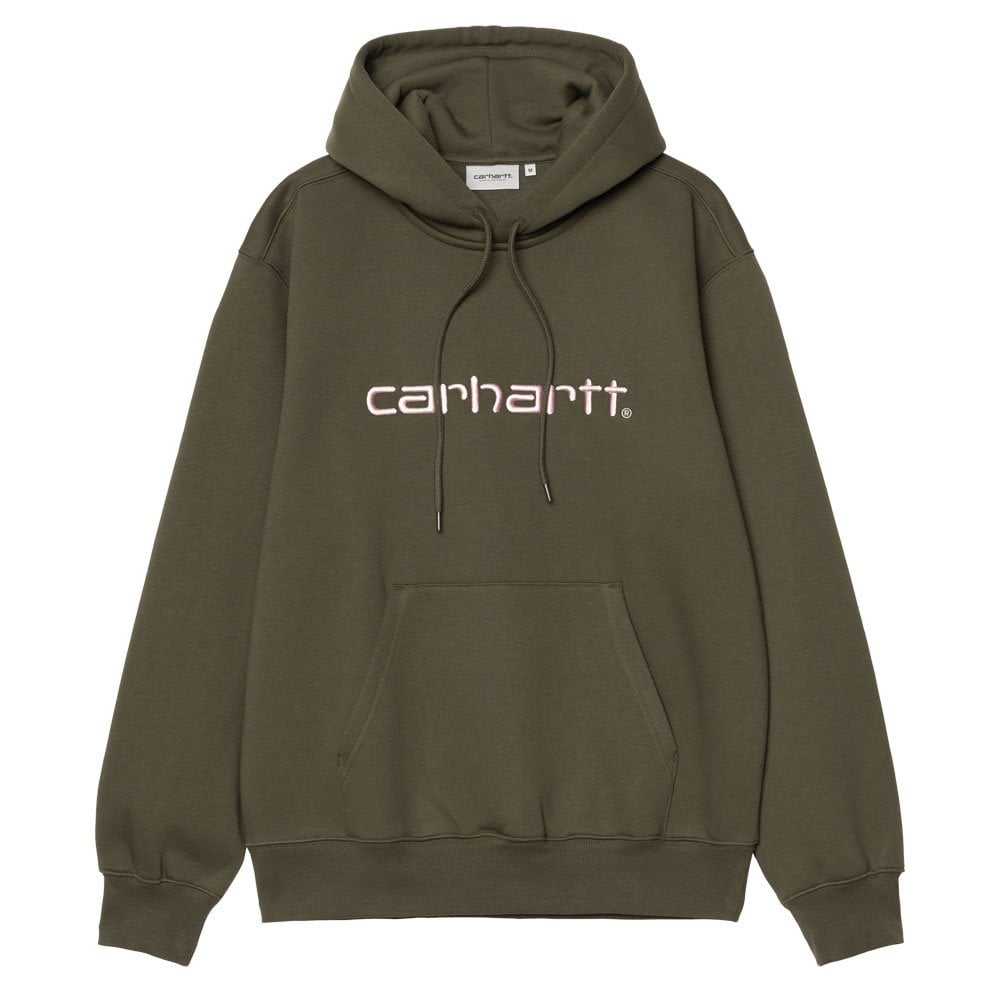 Hooded Carhartt Sweatshirt - Turtle/Pink