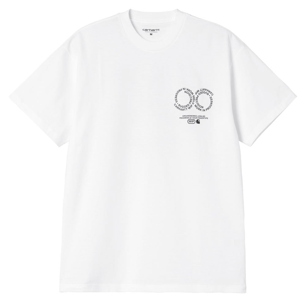 Rotation T-Shirt  - White/Black