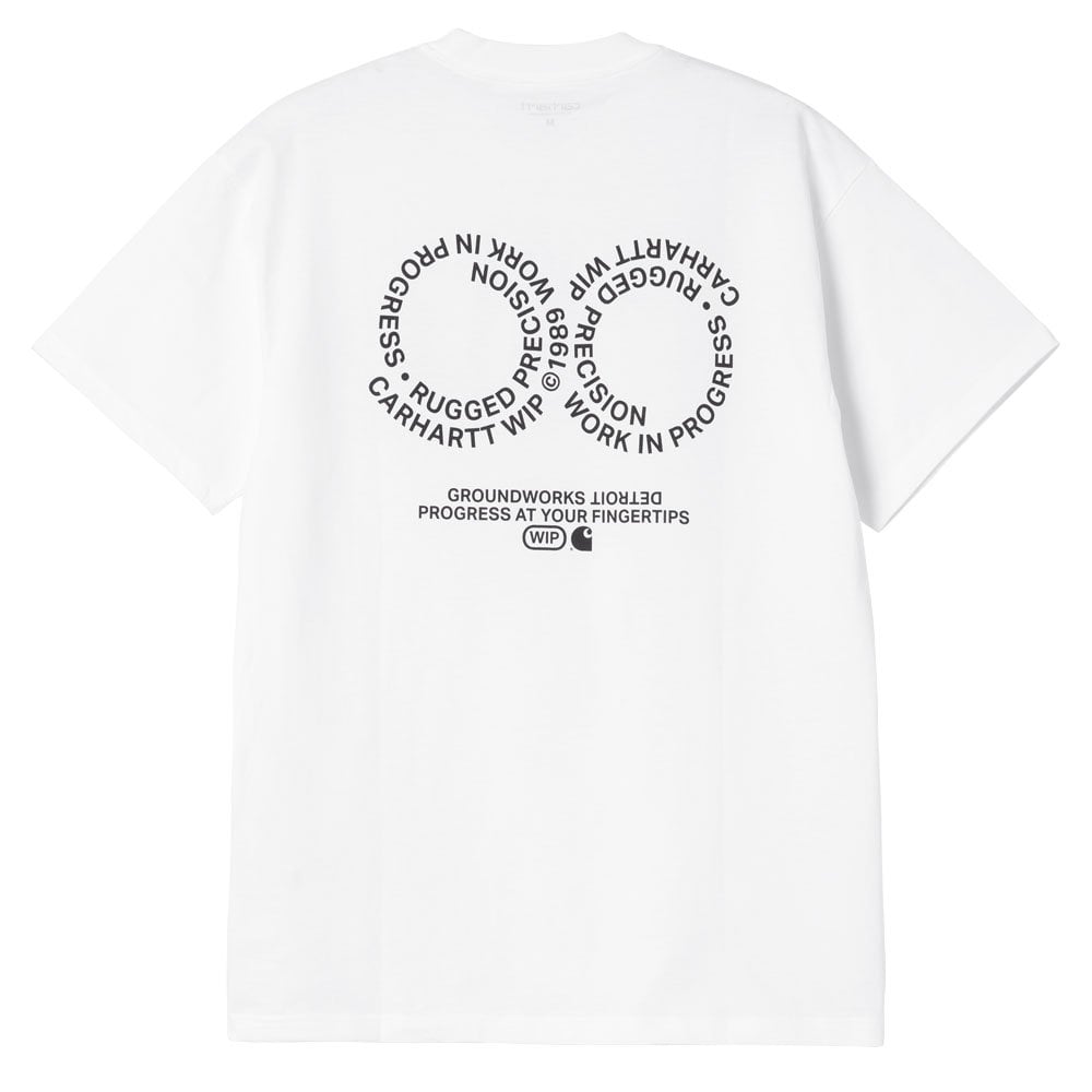 Rotation T-Shirt  - White/Black