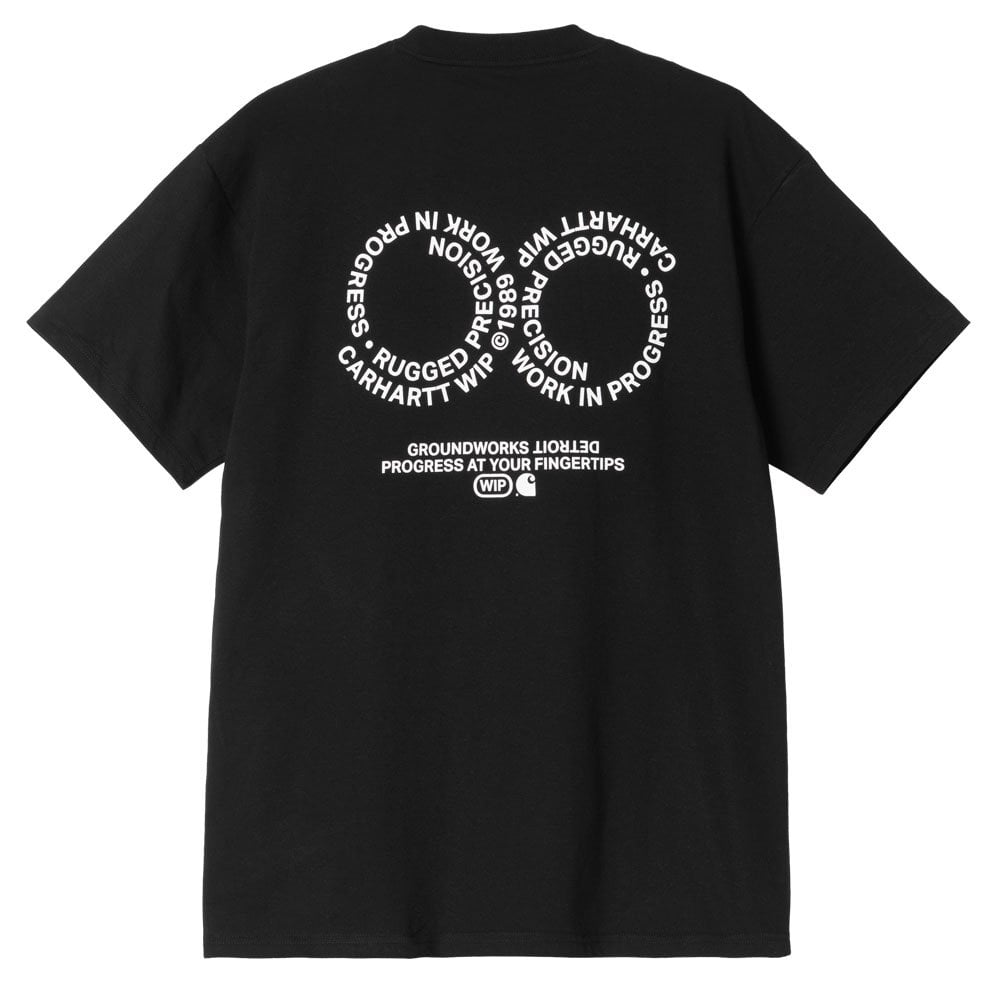 Rotation T-Shirt  - Black/White
