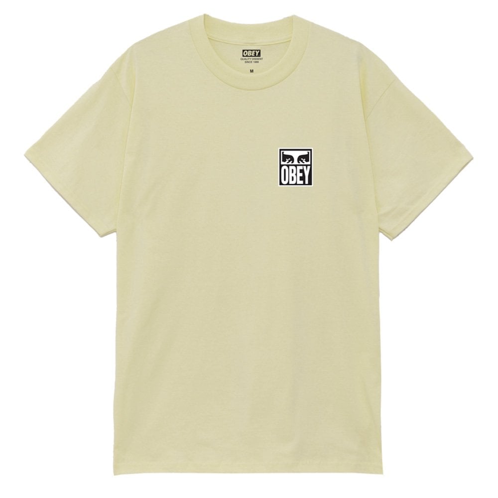 Eyes Icon 2 T-Shirt - Pale Yellow