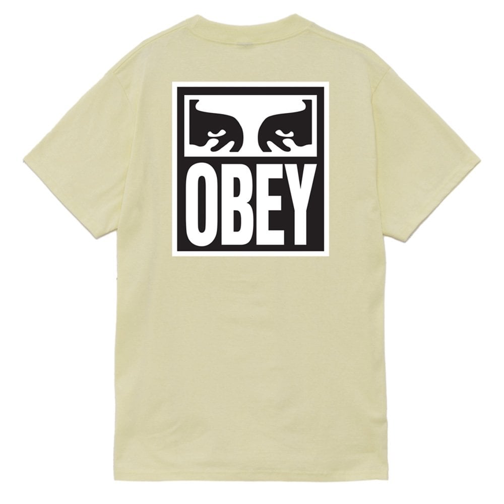 Eyes Icon 2 T-Shirt - Pale Yellow