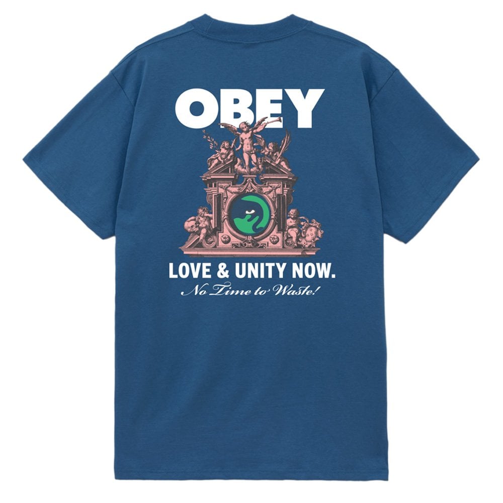 Love & Unity Now T-Shirt - Harbour Blue