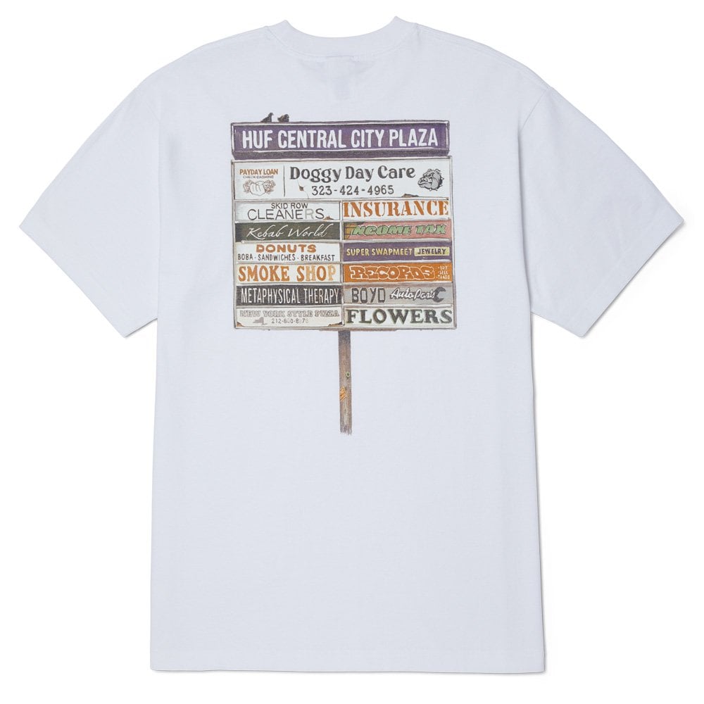 Plaza T-Shirt  - White