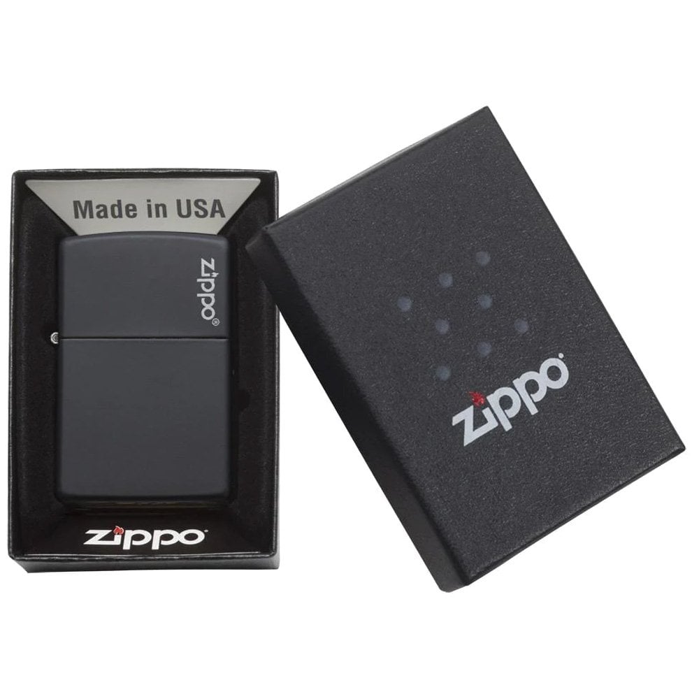 Classic Matte with Zippo Logo - Black Matt