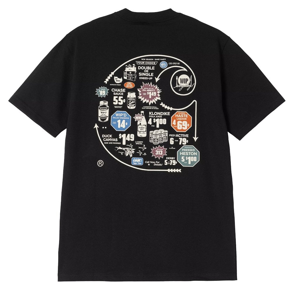 Catalogue C Logo T-Shirt - Black