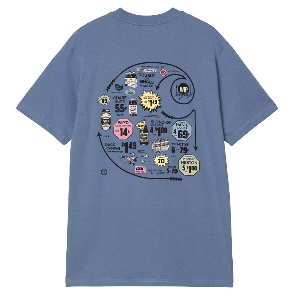 Catalogue C Logo T-Shirt - Blue Iris