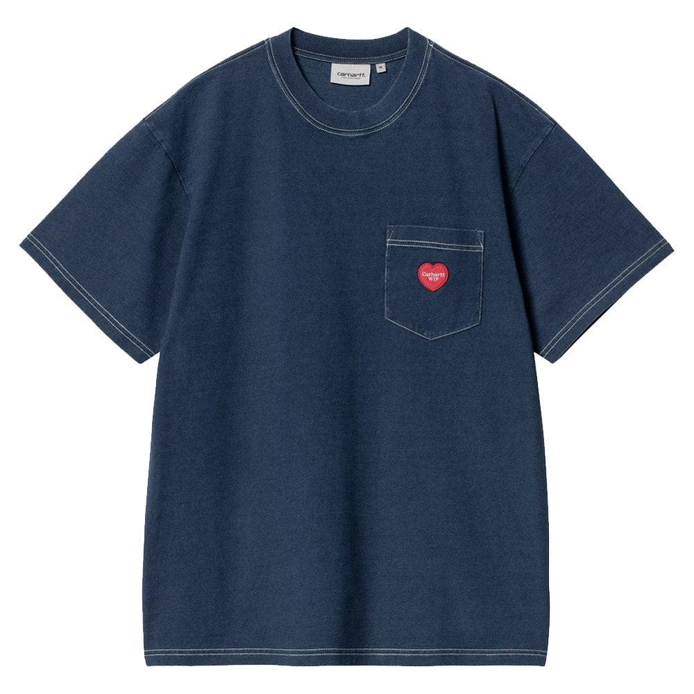Ingo Pocket T-Shirt - Dark Blue