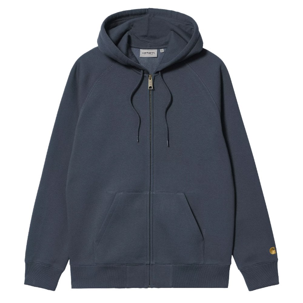 Hooded Chase Jacket - Dusky Blue