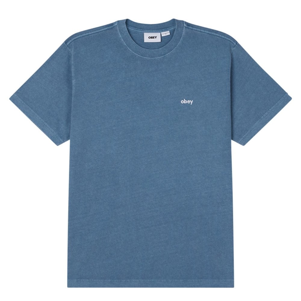 Lowercase Pigment T-Shirt - Coronet Blue