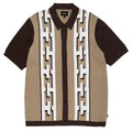 Pillar Knitted Sweater - Brown