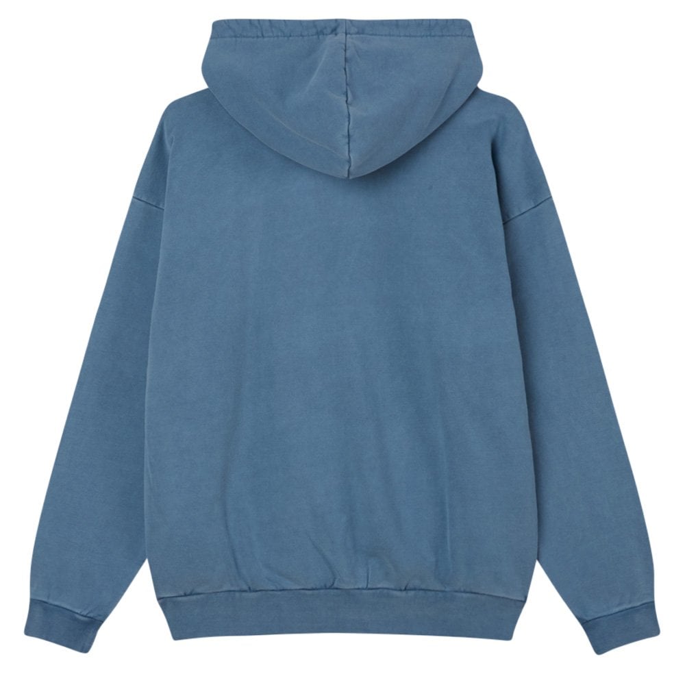 Lowercase Pigment Pullover Hood - Coronet Blue