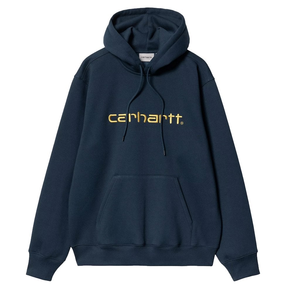 Hooded Carhartt Sweatshirt - Ink/Air Yllw