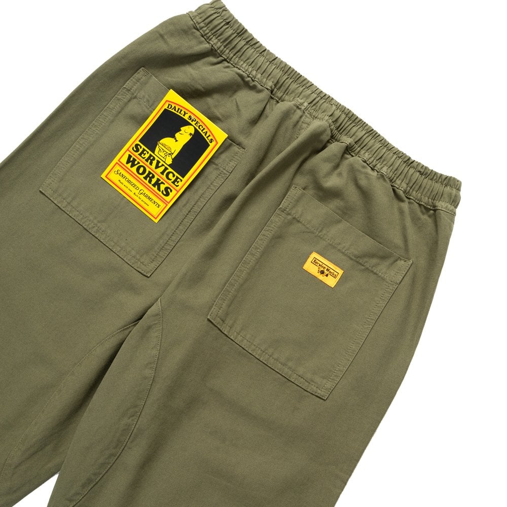 Classic Chef Pant  - Olive