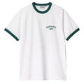 89 Ringer T-Shirt - Wht/Rainfrst