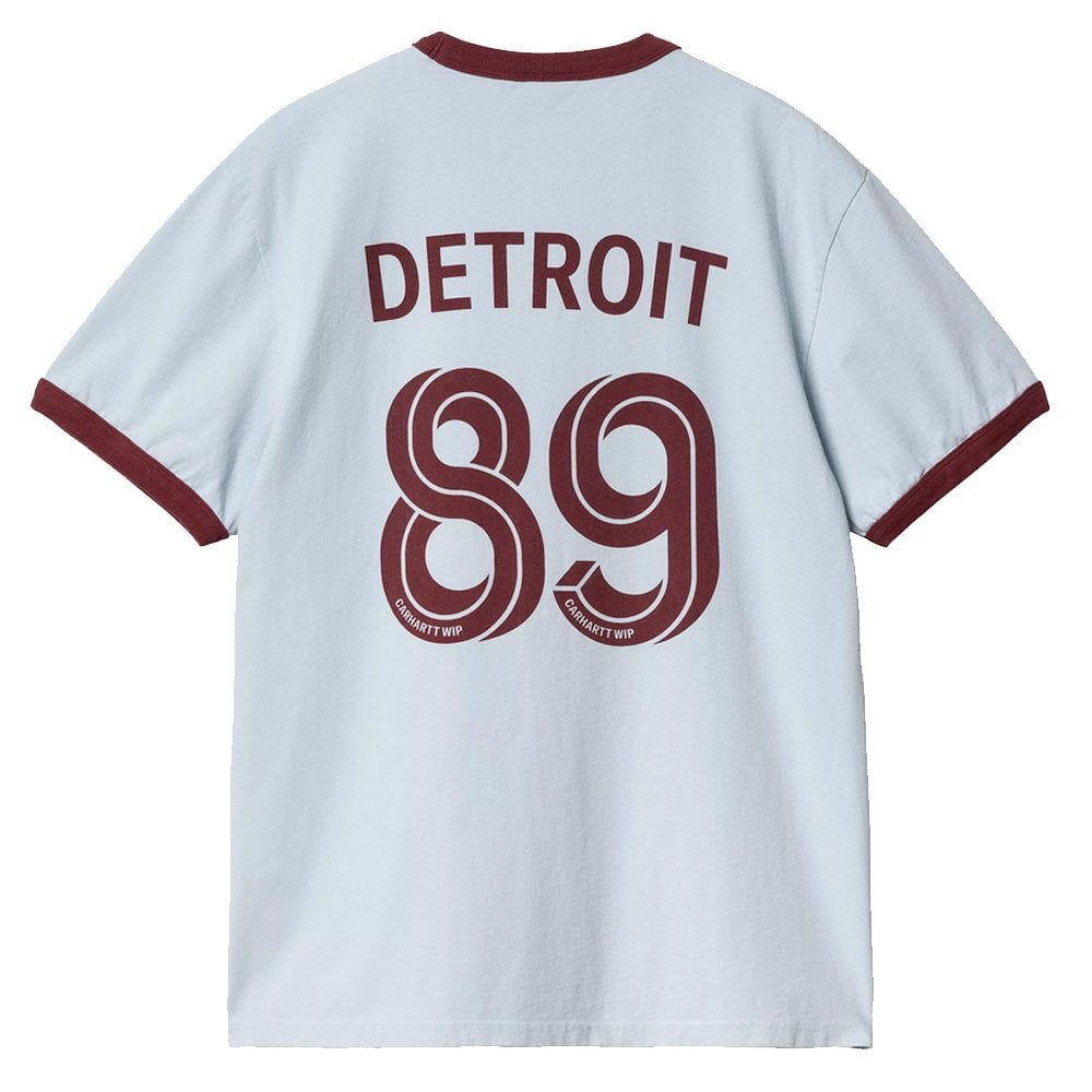 89 Ringer T-Shirt - Air Sky/Mulb