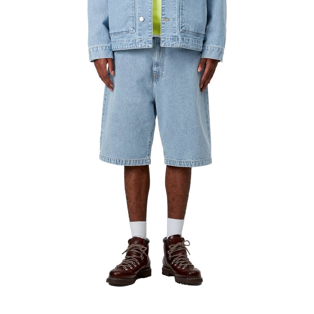 Landon Shorts - Blue Bleach