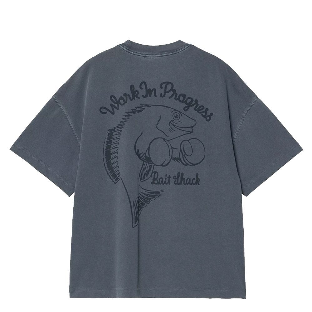 Bait Shack T-Shirt - Dusky Blue