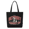 Canvas Graphic Tote - Black