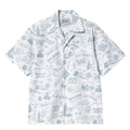 State Souvenir Shirt - Wht/Frst Blu