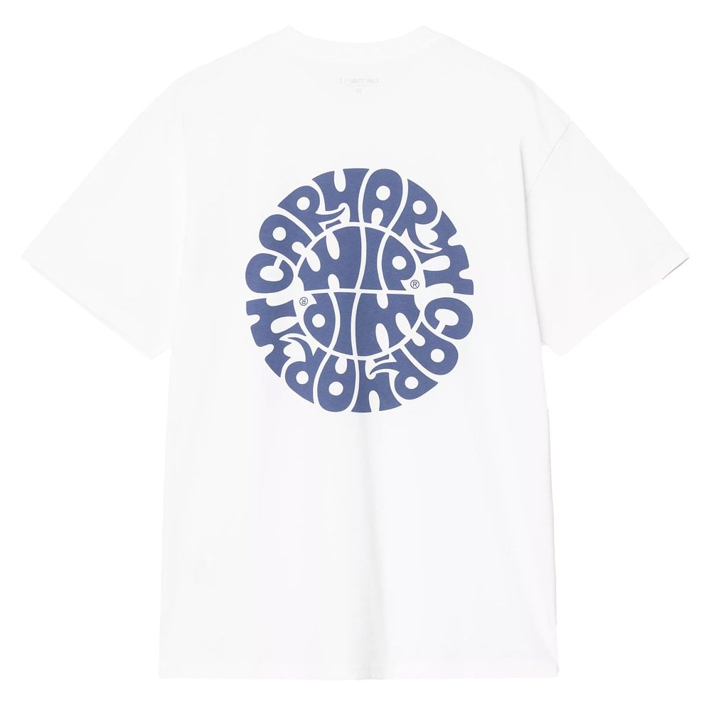 Jazzy T-Shirt - Wht/Blu Iris