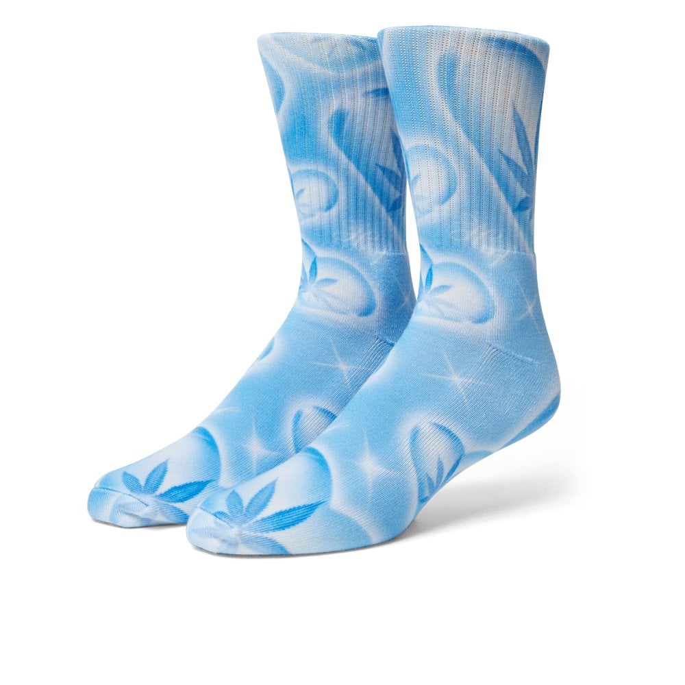 Love In The Air Plantlife Sock - Pool Blue