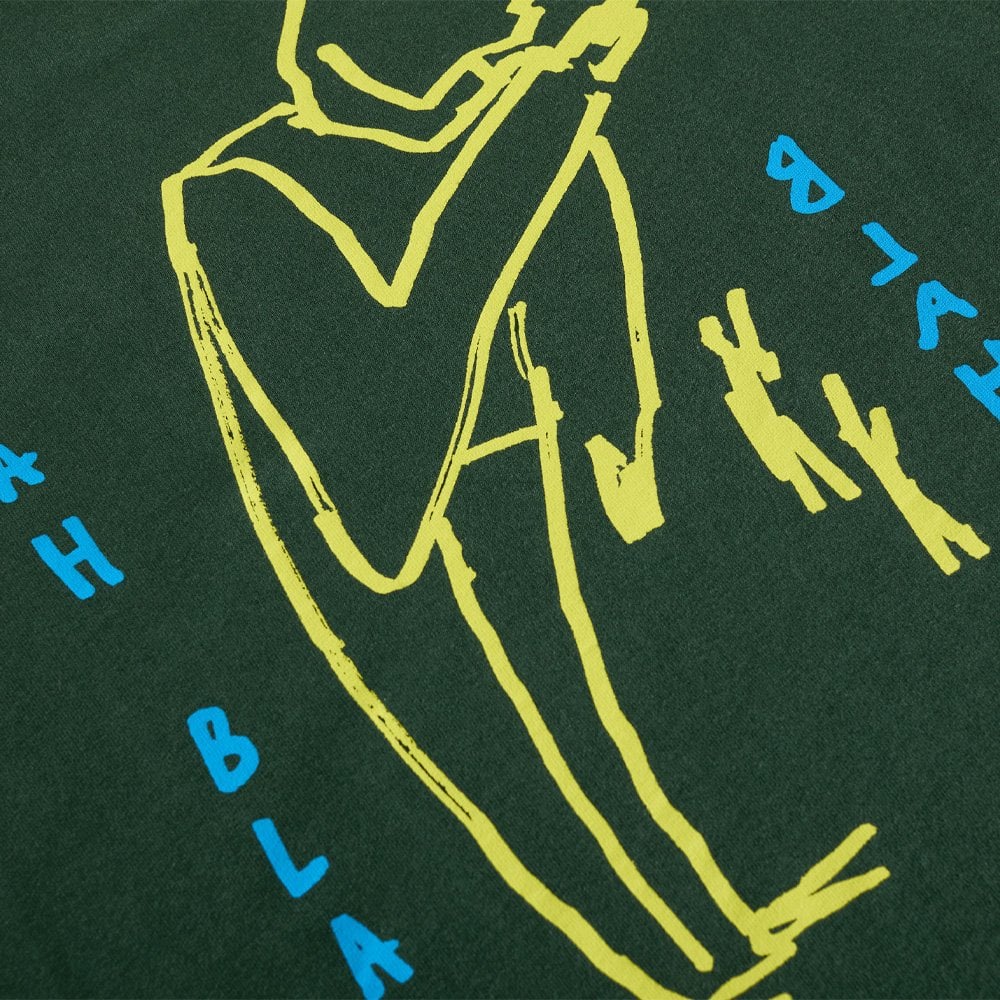 Blah Blah Blah T-Shirt - Dark Green