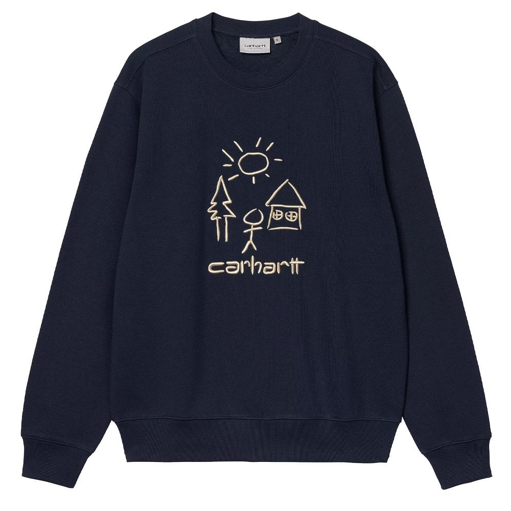 Masterpiece Sweatshirt - Af Blue/Brwn