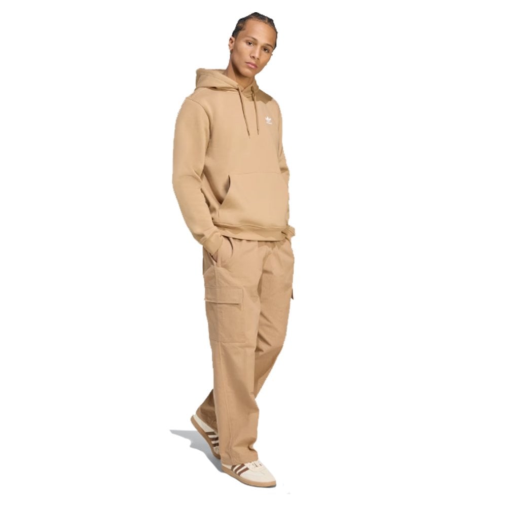 Trefoil Essentials Hoodie - Cardboard