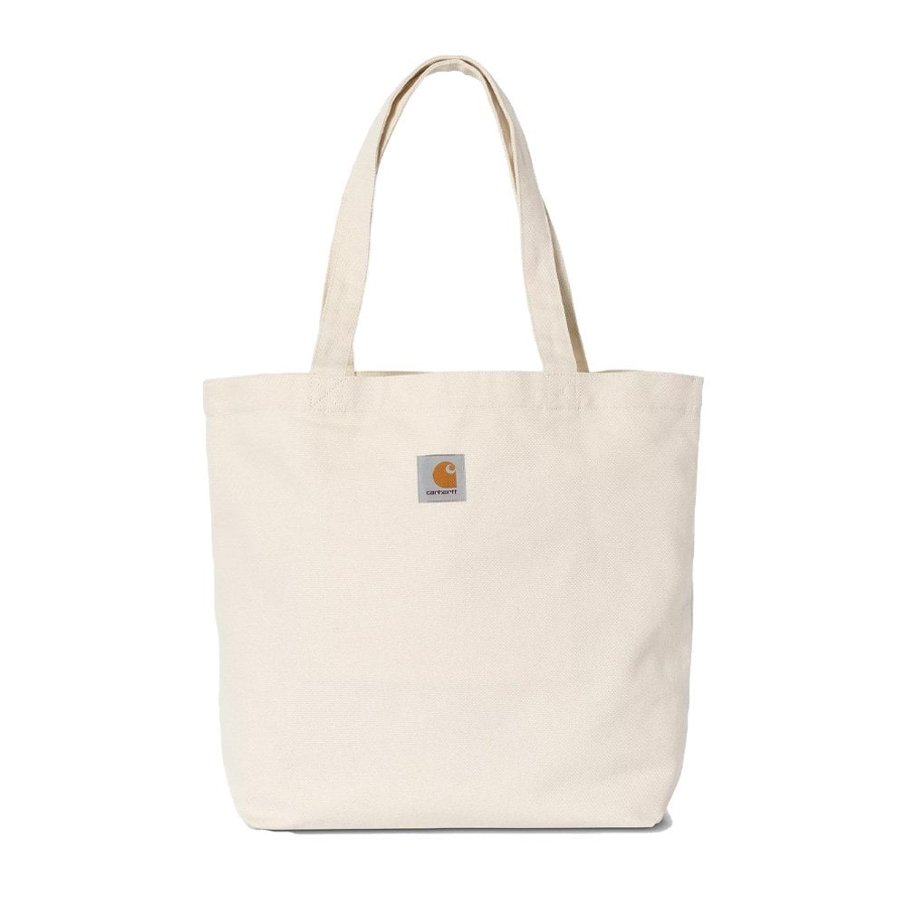 Helix Canvas Graphic Tote - Natural